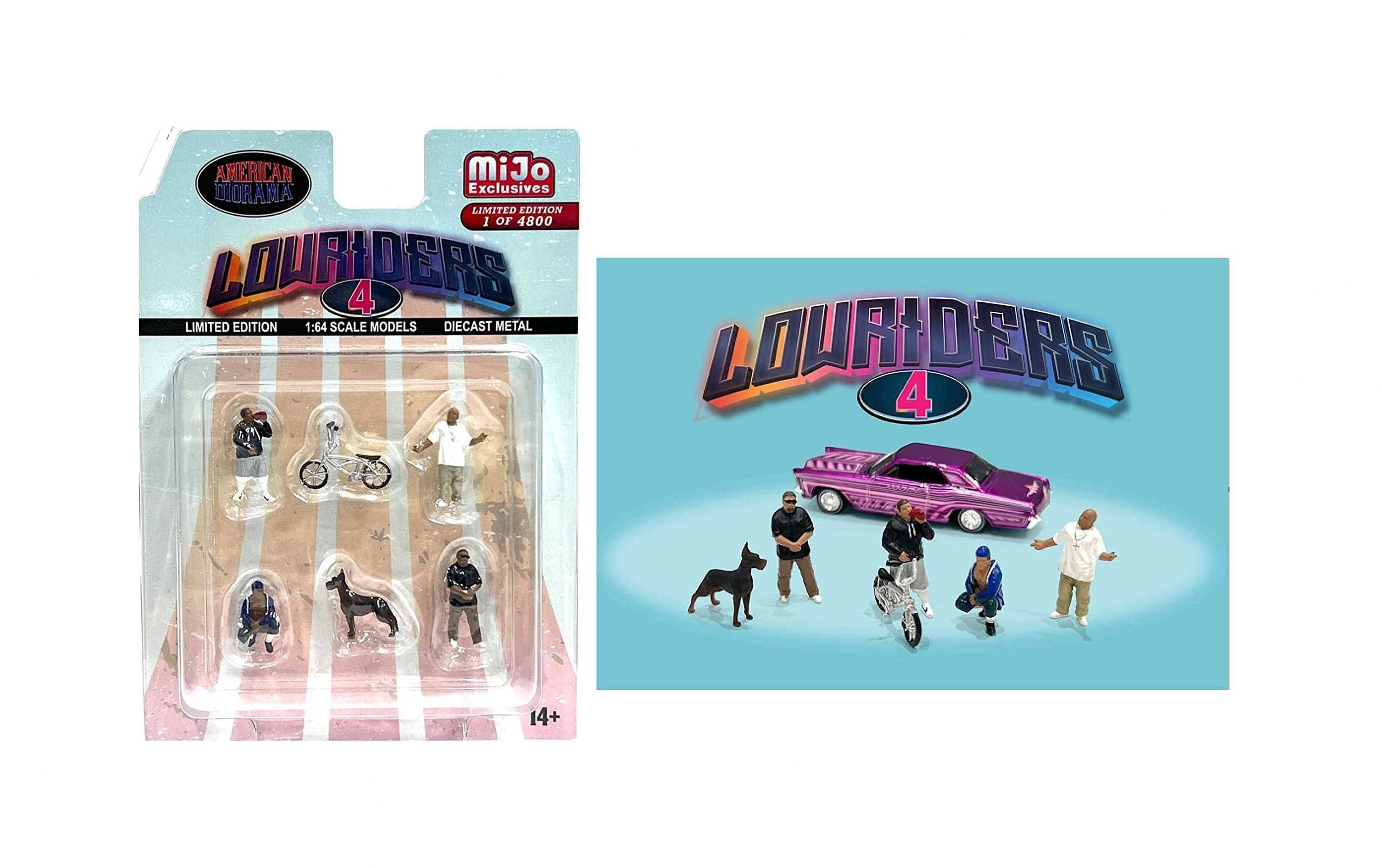 Figurine American Diorama Lowriders #4 1:64