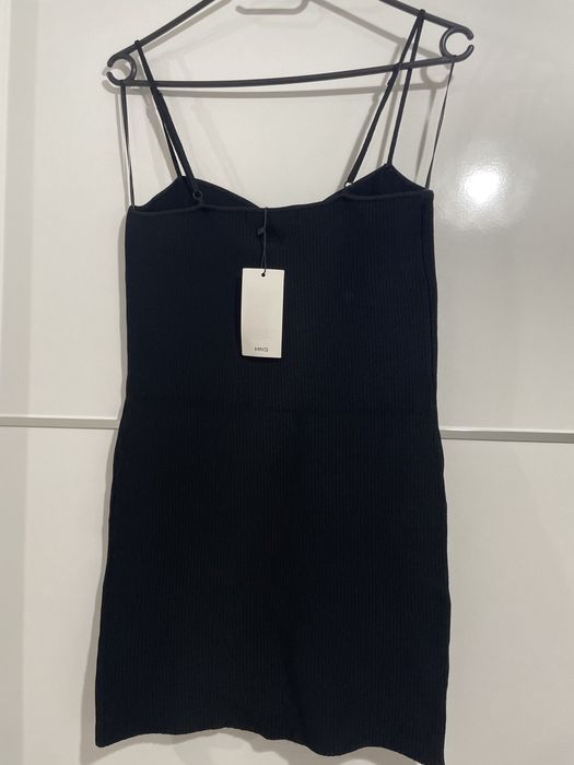 Къса плетена рокля