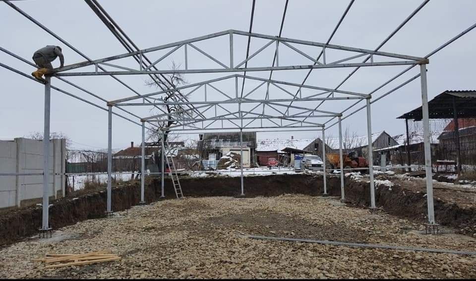 Hale si structuri metalice 12 x 45 x 5h