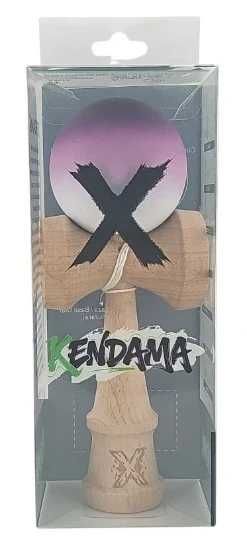 Kendama X Originala Profesionala Flippy din Lemn Rubber Grip, 18 cm