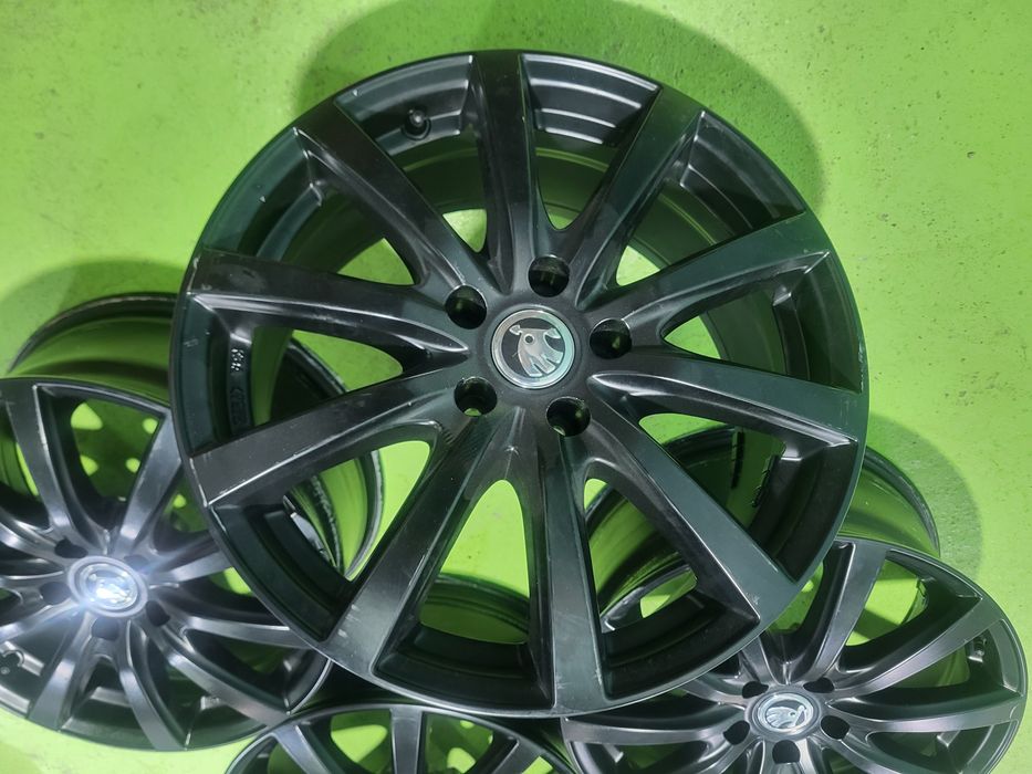 18 5x112 Skoda лети джанти 5х112 шкода