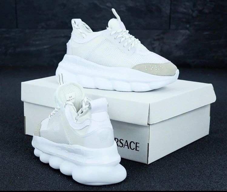 Adidasi Versace Premium White