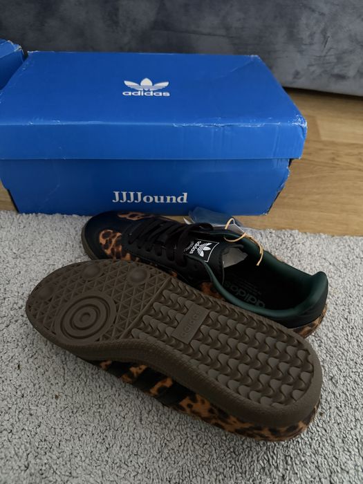 Adidas Samba Leopard Print