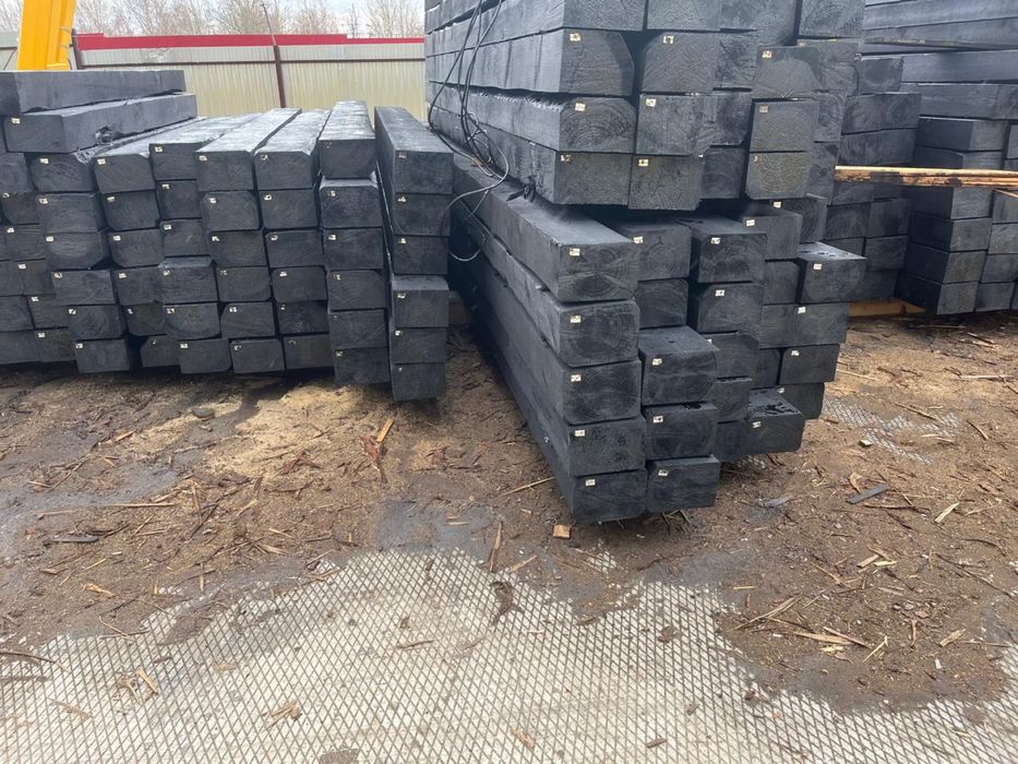 Шпалы деревянные пропитанные