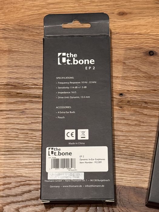 casti the t.bone EP 2 | casca in ear | iem