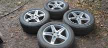 Комплект дисков с шинами 275/55/19 Bridgestone