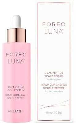 Нов Серум за растеж коса FOREO LUNA двойни пептиди 60мл против косопад