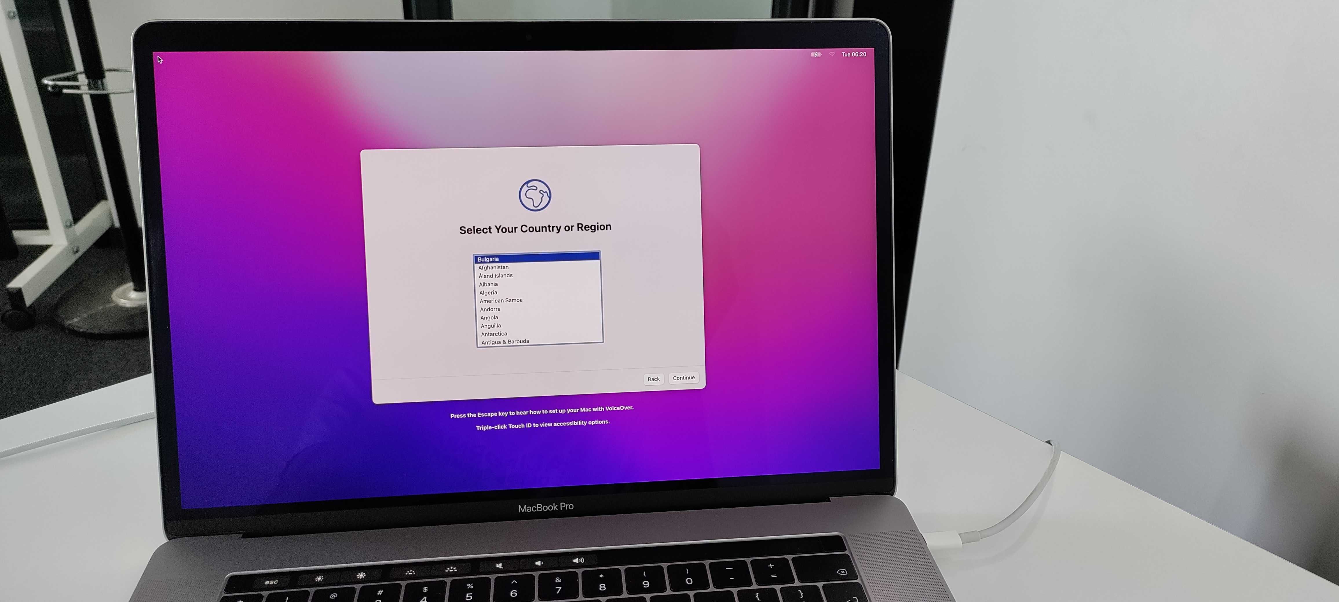 MacBook Pro 15', 2017, 16 RAM, 256 GB NVME