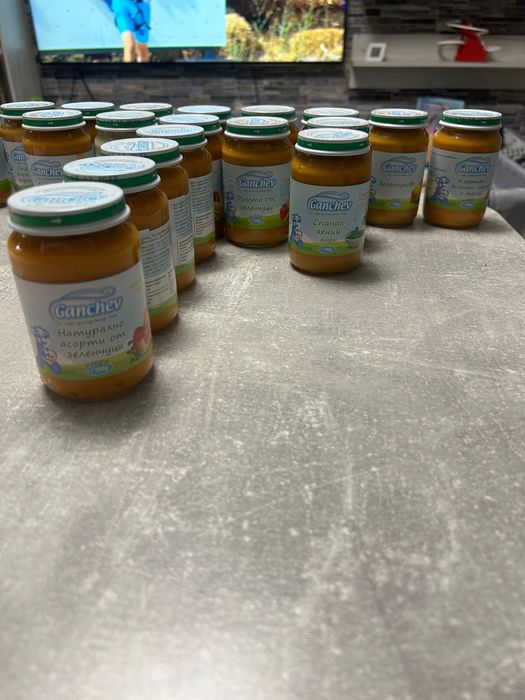 ПРОМОЦИЯ Бебешки пюрета и заготовки