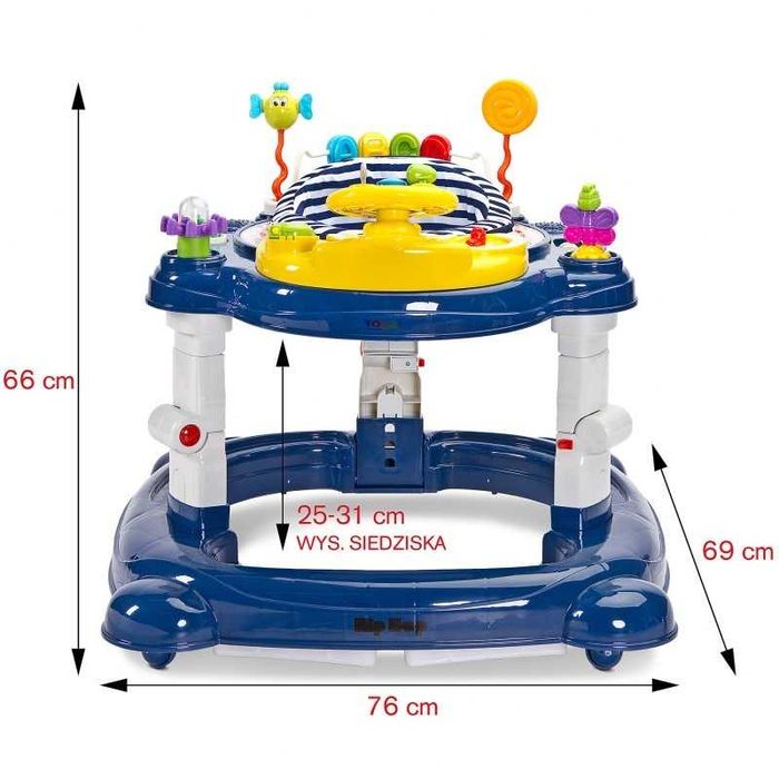 Premergator transformabil in jumper Toyz Hip Hop cu scaun rotativ 360