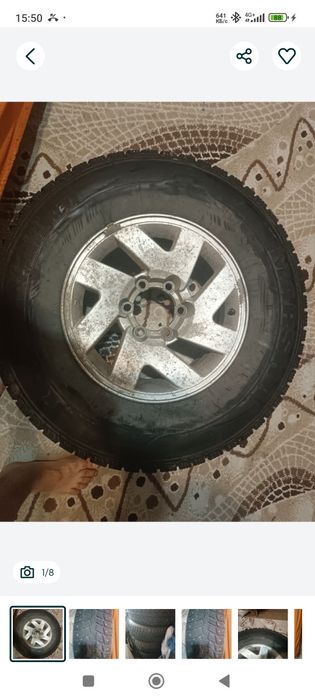 Продам балоны с дисками 265 70 R16 на Монтеро Спорт родные в отличном