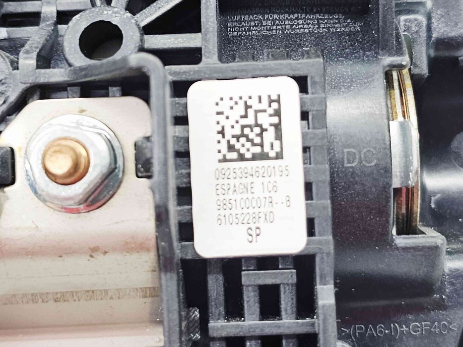 Airbag volan Renault Megane 3 (B95) [Fabr 2008-2016] 985100007R