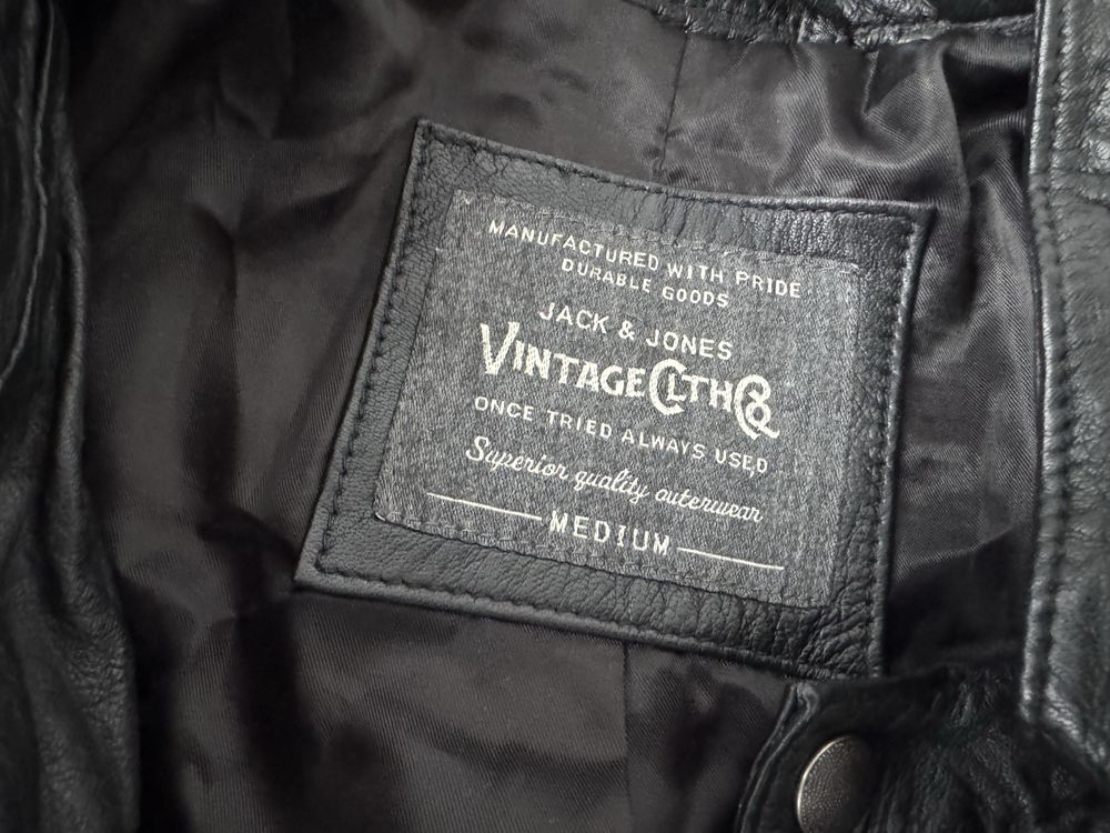 Мъжко кожено яке Jack and Jones