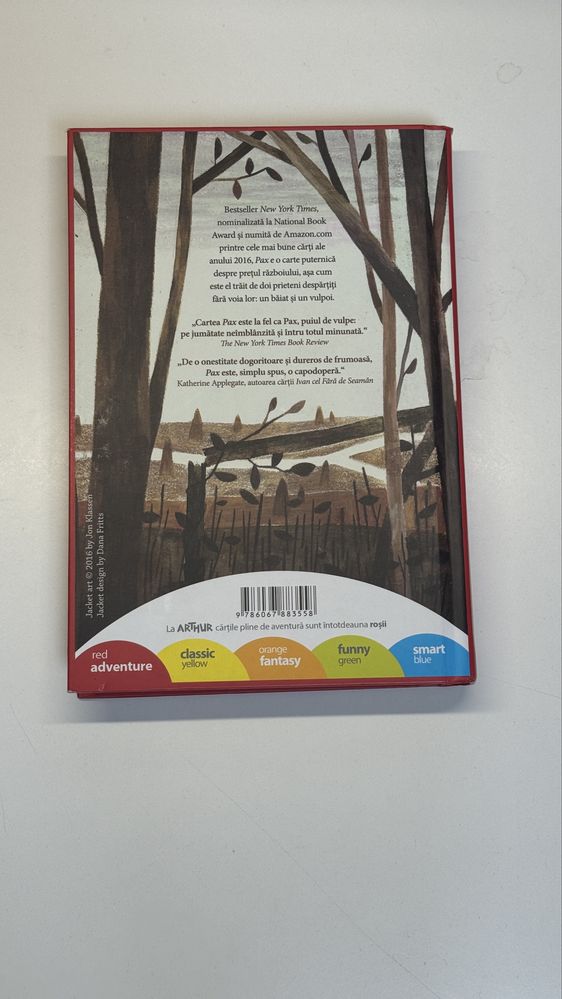 Vand carte Pax de Sara Pennypacker