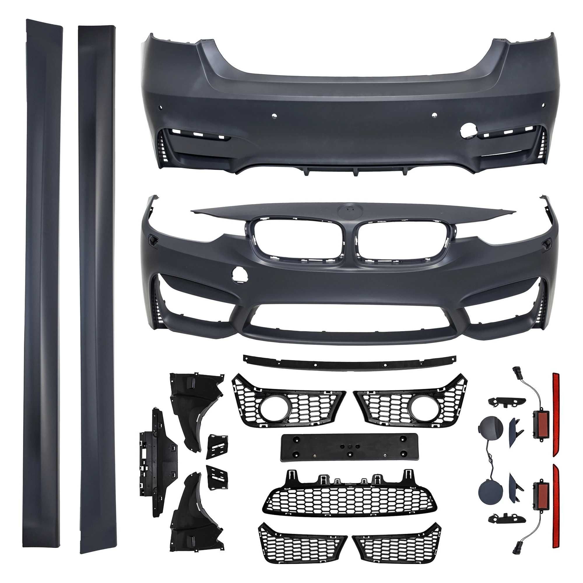 Kit exterior cu lip si splitter BMW SERIA 3 F30 (11-18) M3 Design SRA