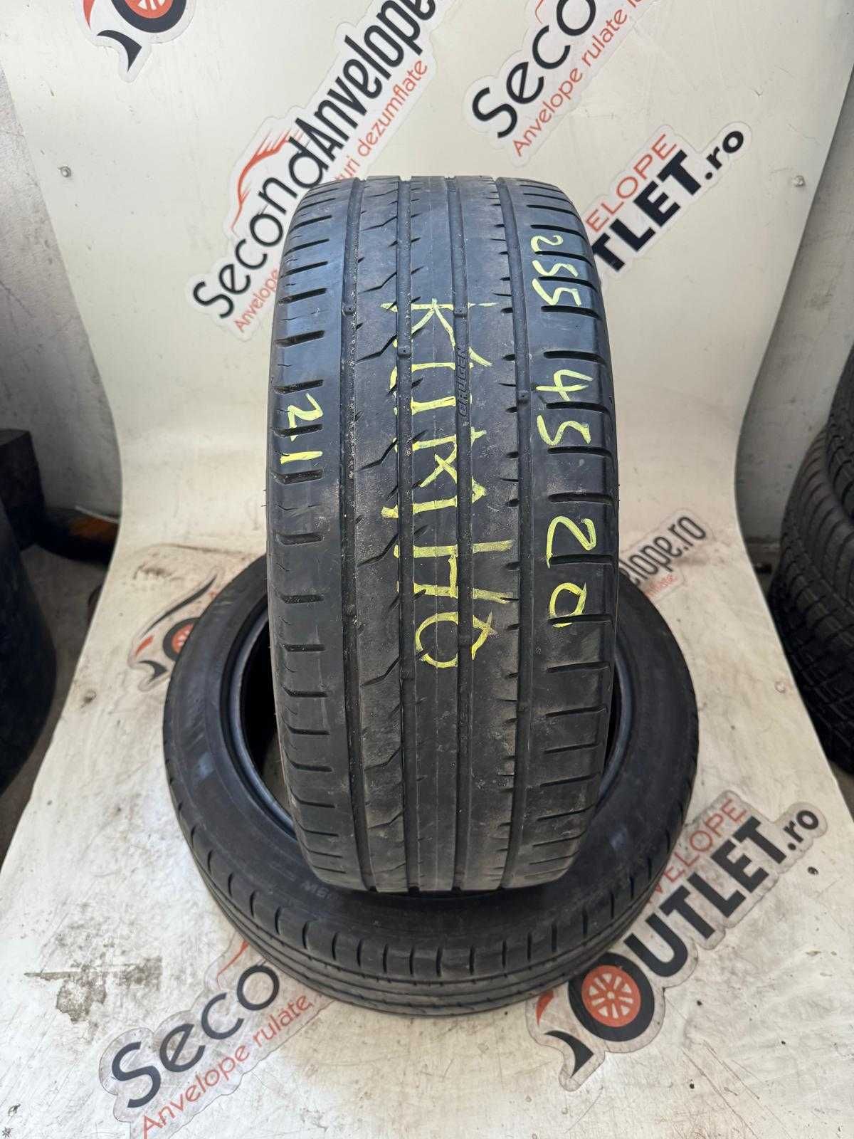 Super anvelope vara 2X 255/45 bR20 Kumho DOT 2021