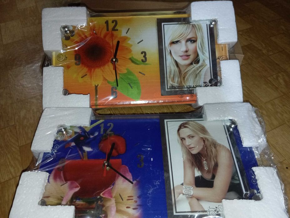 Часовник със снимка