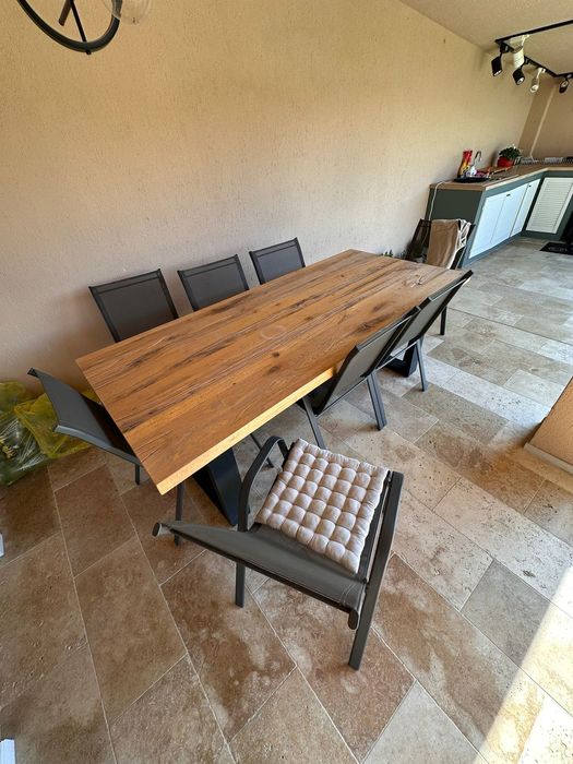 Masa terasa plus scaune