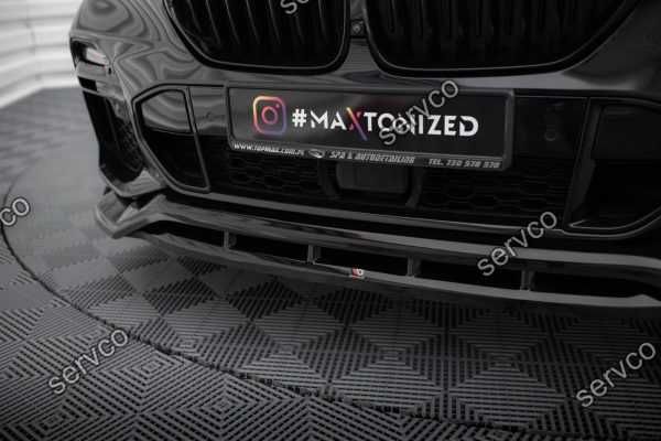 Prelungire lip bara fata Bmw X5 G05 M-Pachet 2018-2023 v2 Maxton