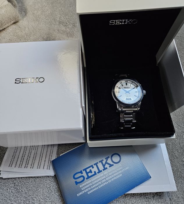 Ceas quartz SNQ145P1  Seiko Premier perpetual calendar