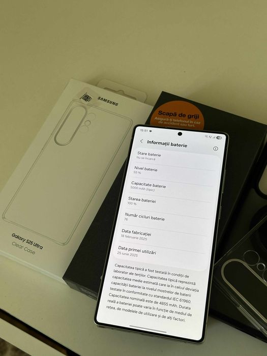 Samsung S25 Ultra Impecabil Extra Full Box