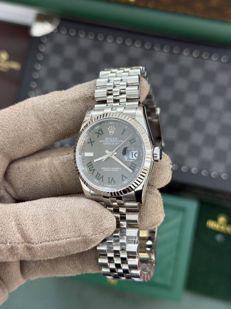 Rolex Date-Just 36 Wimbledon