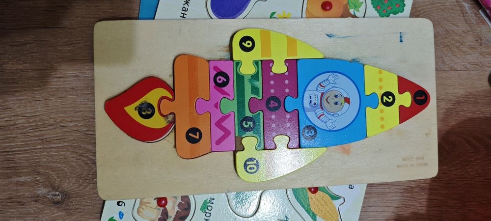 Продается деревянные пазлы