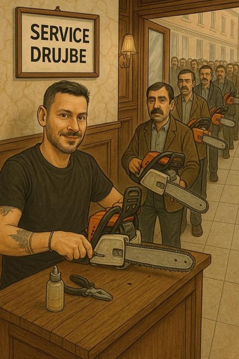 Curăț repar drujbe