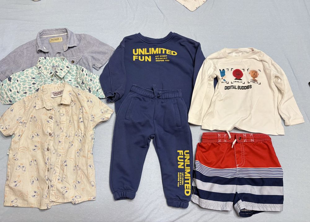Лот детски дрехи zara, next