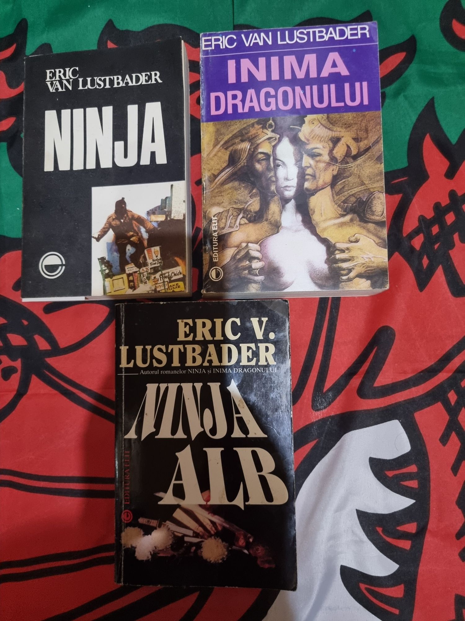 Colecția Ninja, toate trei cărți