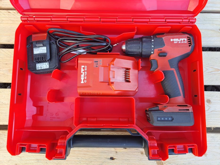 Șurubelniță filetantă electrică Hilti SF 2-A12+două baterii+incărcător