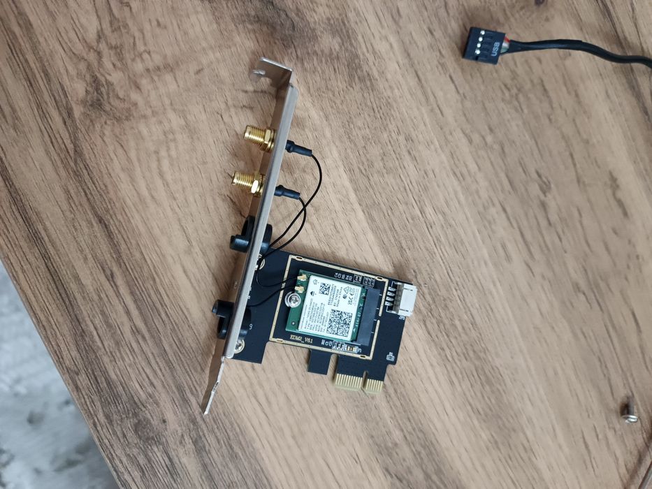PCI-E адаптер для компьютера Wi-Fi 6E AX210 Bluetooth 5.3