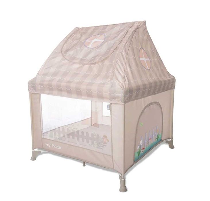 LORELLI Premium Кошара за игра MY PLACE с покрив BEIGE