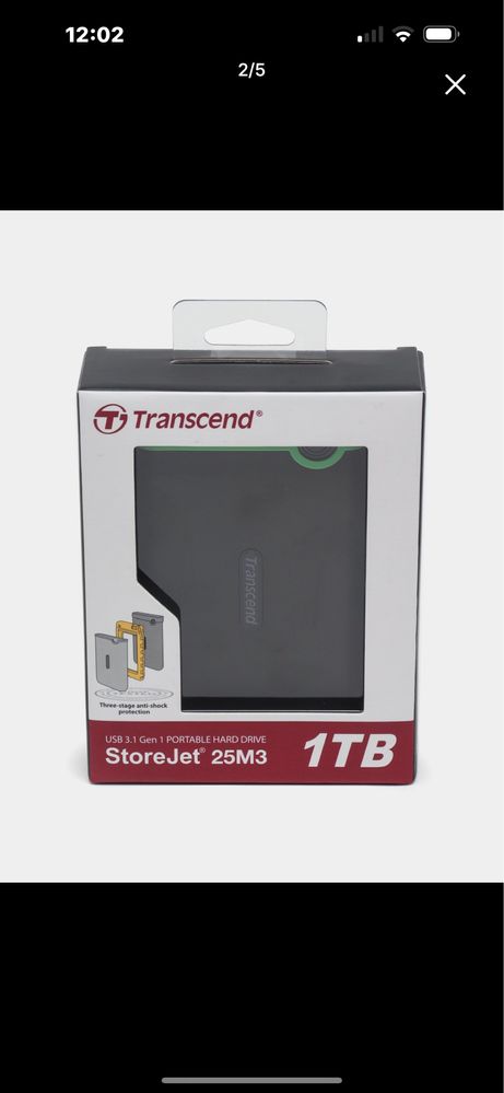 Transcend StoreJet 25M3