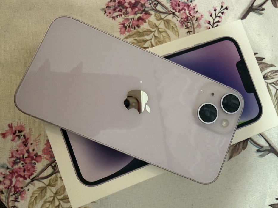 Iphone 14 128GB Purple.