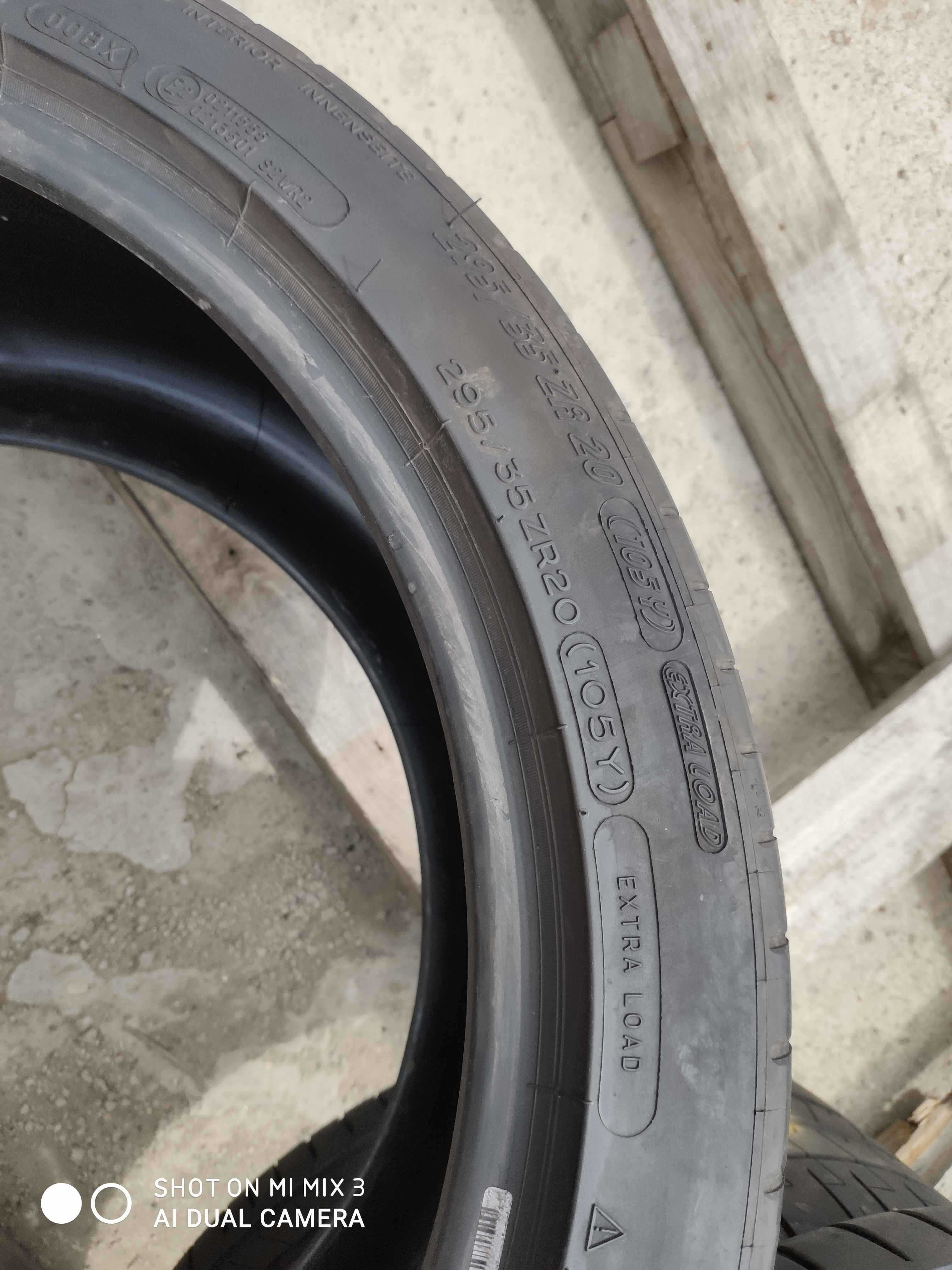 Anvelopa Vara 295/35 R20 MICHELIN PilotSuperSport 105Y DOT 2017