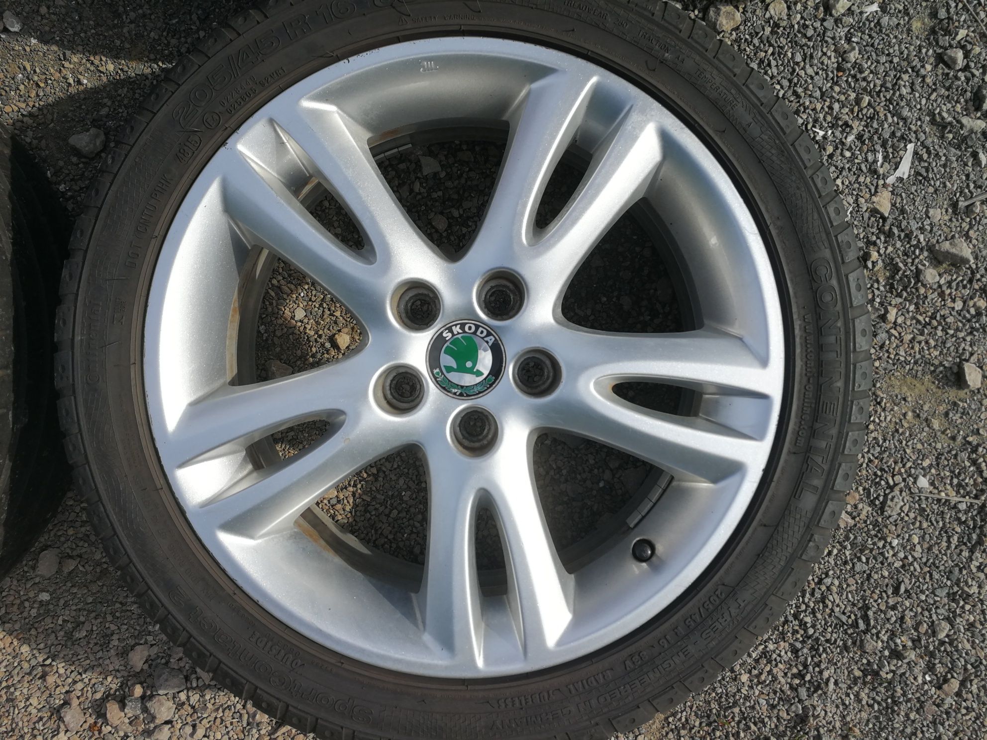 16" SKODA Fabia, Rapid Оригинални джанти 5x100 Шкода Фабиа, Рапид