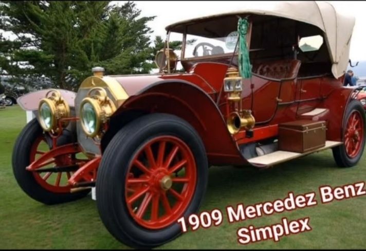 Первый мерседес БЕНЦ 1901 годов.