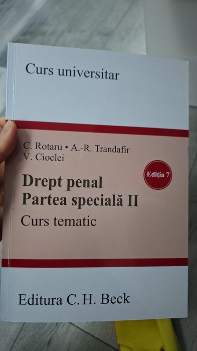 Vand carti drept penal partea generala speciala, drept penal procesual