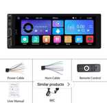 Мултимедия 1 дин с андроид ауто медиен плеар (pioneer alpinne sony jvc