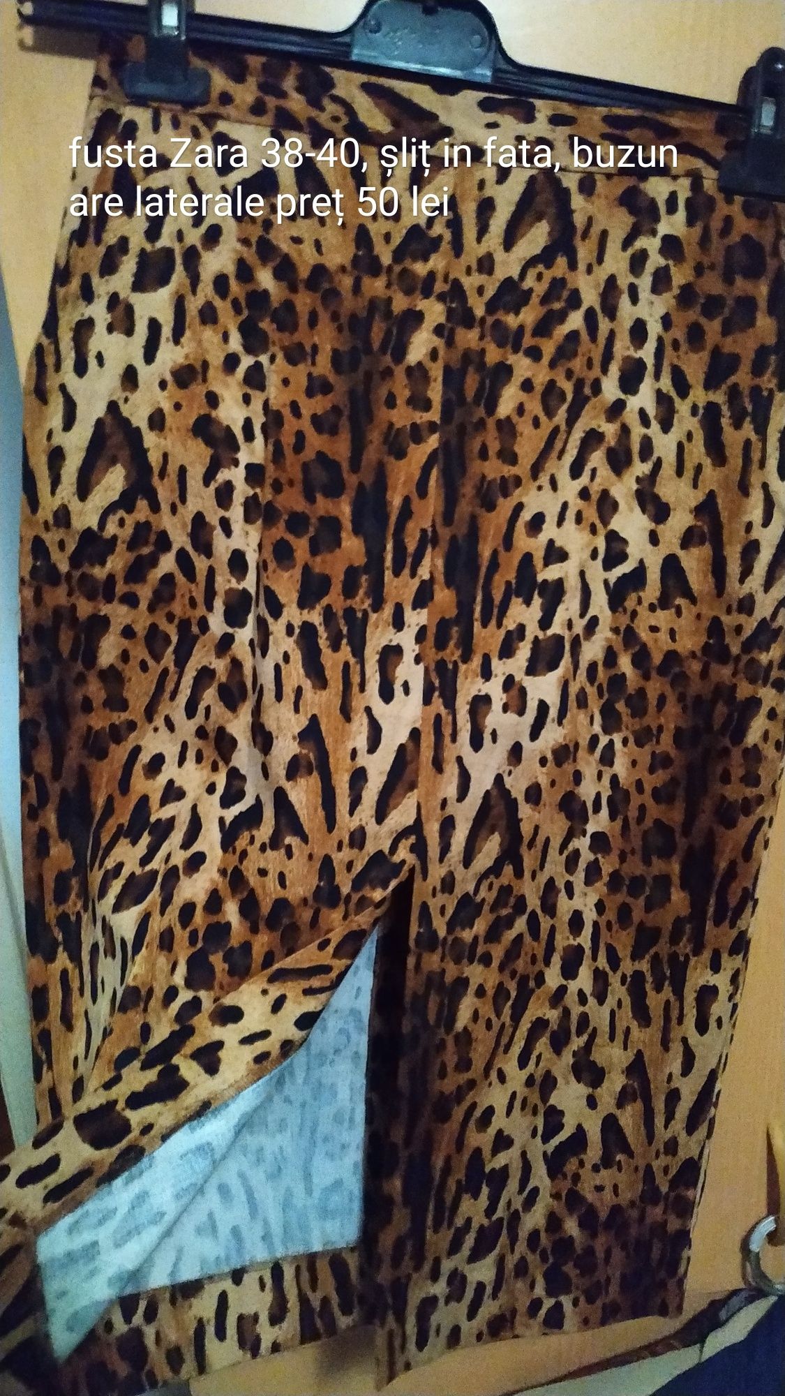 Fusta Zara animal print