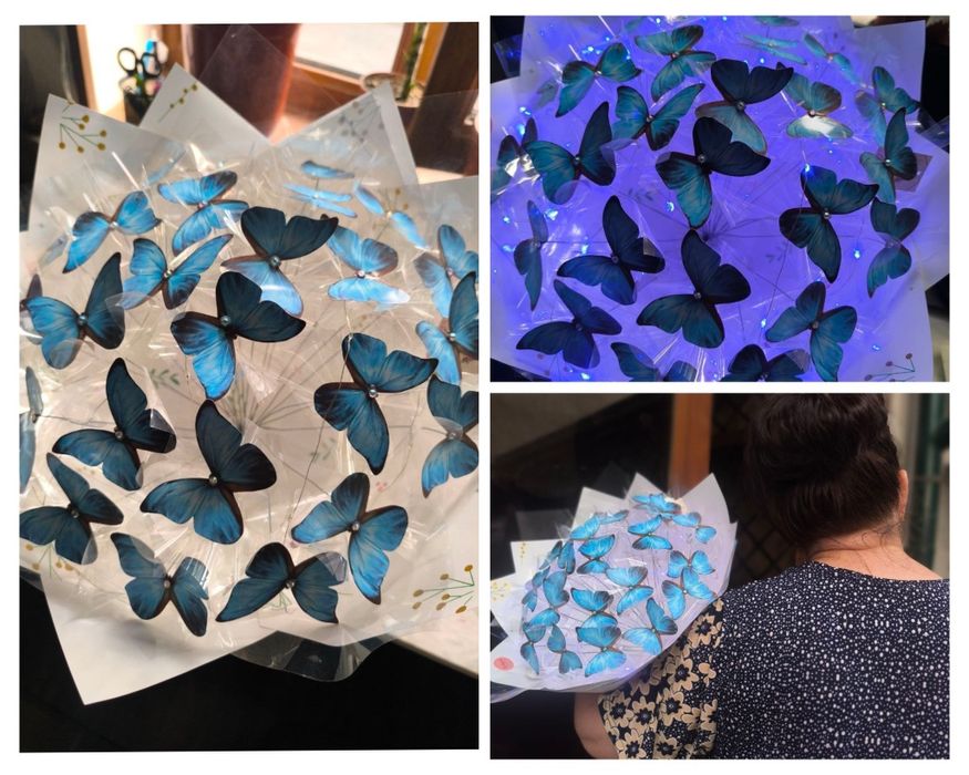 Букет из бабочек