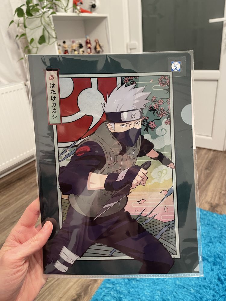 Set 2 Clearfile folder A4 Jiraiya si Kakashi by Bandai Jp