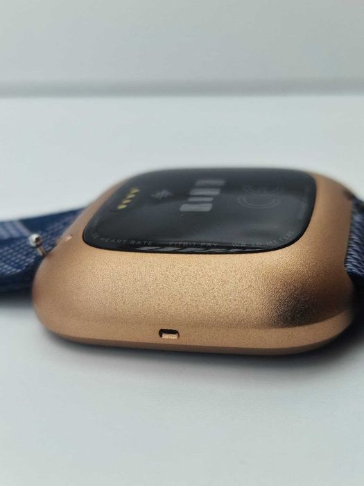Smartwatch Fitbit Versa 2 Special Edition, NFC, Navy/Pink Woven*NOU