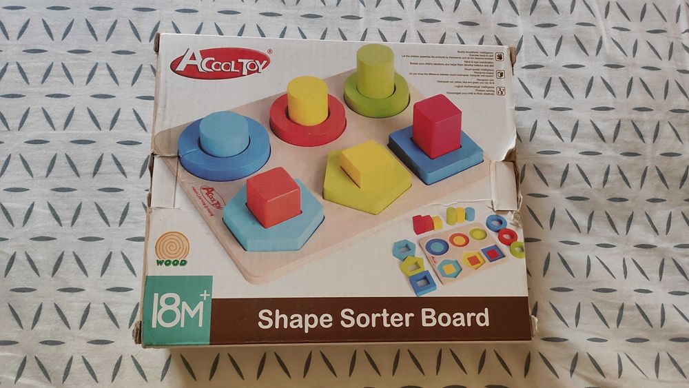 Дървени образователни играчки