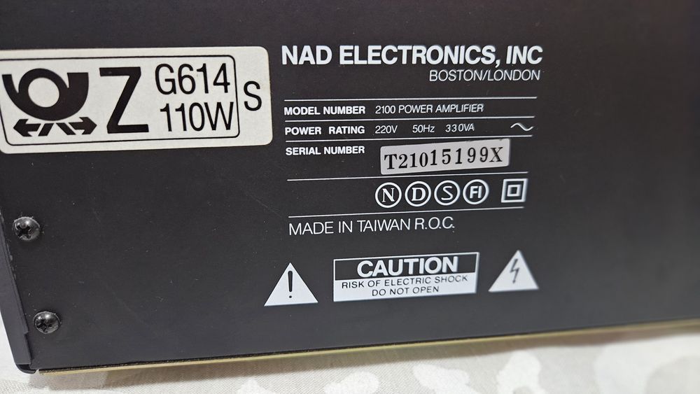 Etaj final(putere)statie NAD power 2100