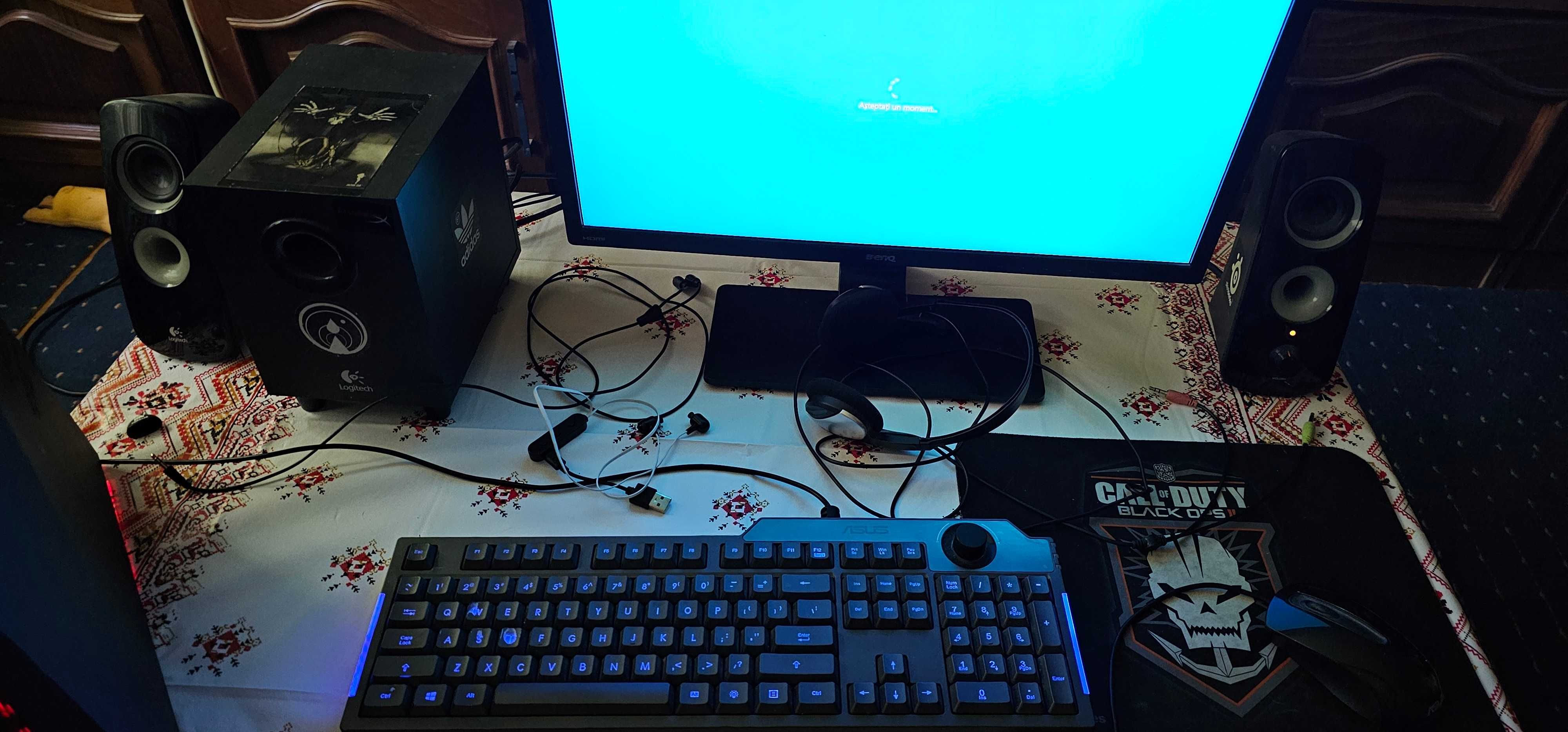kit pc complet asus rog monitor tastatura i5 gen 4a
