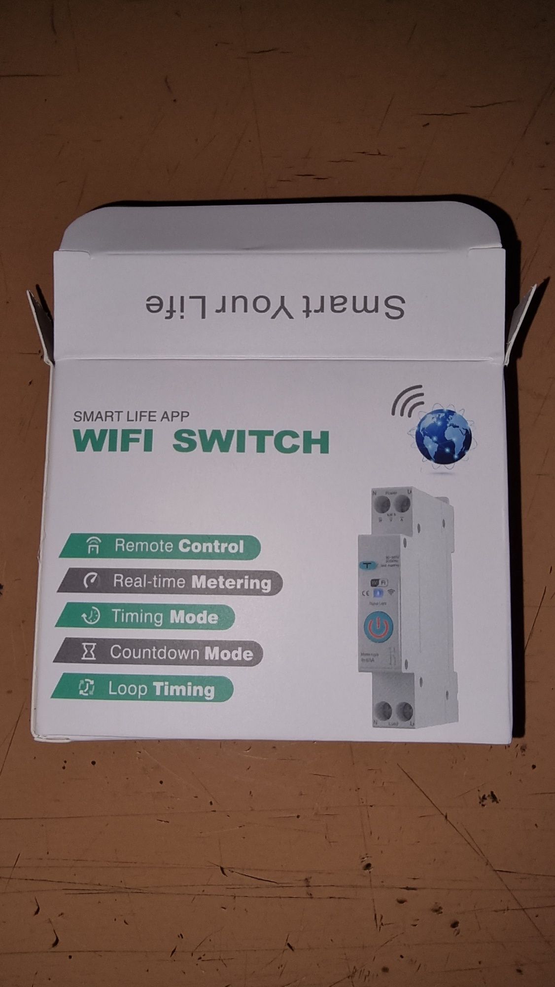 Смарт електромер 1DIN/63A WIFI.
