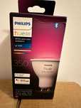 Philips Hue 2 Becuri Led Alb+Color GU10, 5.7W Bluetooth Wi-Fi SIGILAT