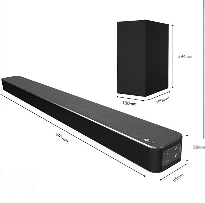 Sound bar LG SN5Y + SPK8-S surround speakers 400W+160W